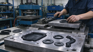 Custom rubber molding and manufacturing
