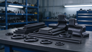 OEM rubber parts and custom rubber components