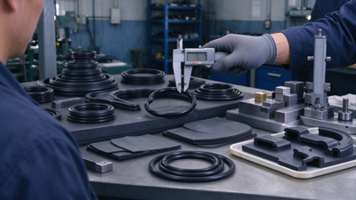 Rubber seals quality inspection