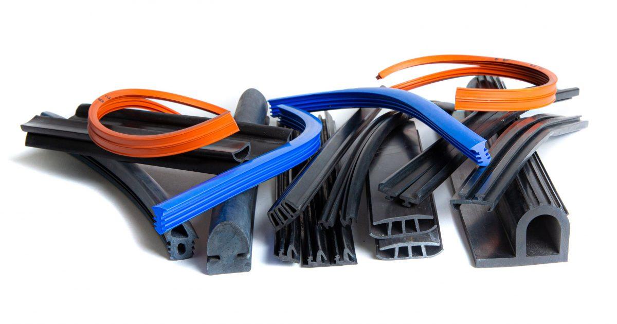 Custom rubber seals in different profiles and sizes