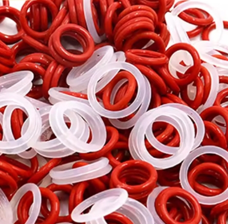 Custom rubber O-rings in different sizes