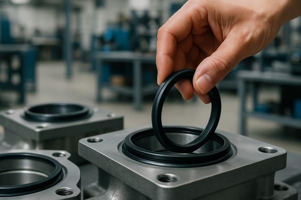 Rubber seals for industrial applications